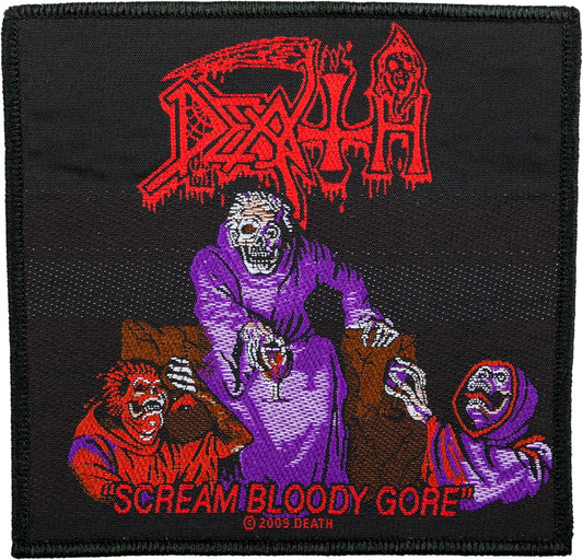 Death - Scream Gloody Gore - Aufnäher - SP2352
