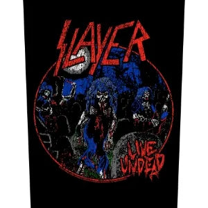 Slayer - Live Undead - Backpatch - BP1235