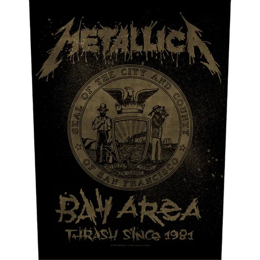 METALLICA - BAY AREA THRASH - Backpatch - BP955