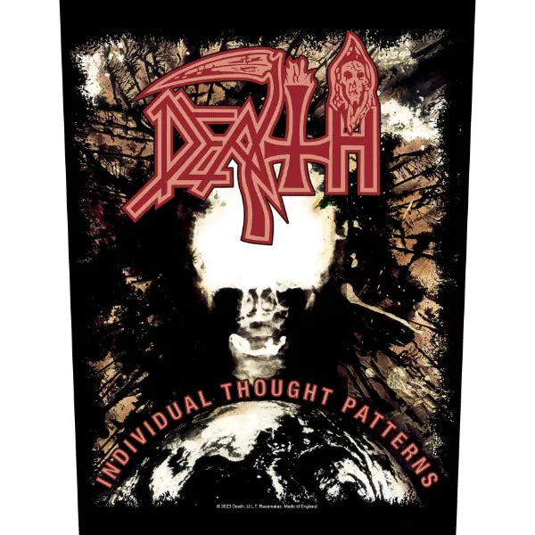DEATH - INDIVIDUAL THOUGHT PATTERNS - Backpatch - BP1255