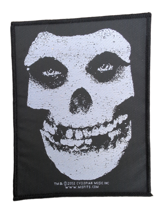 MISFITS - WHITE SKULL -  Aufnäher - SP1640