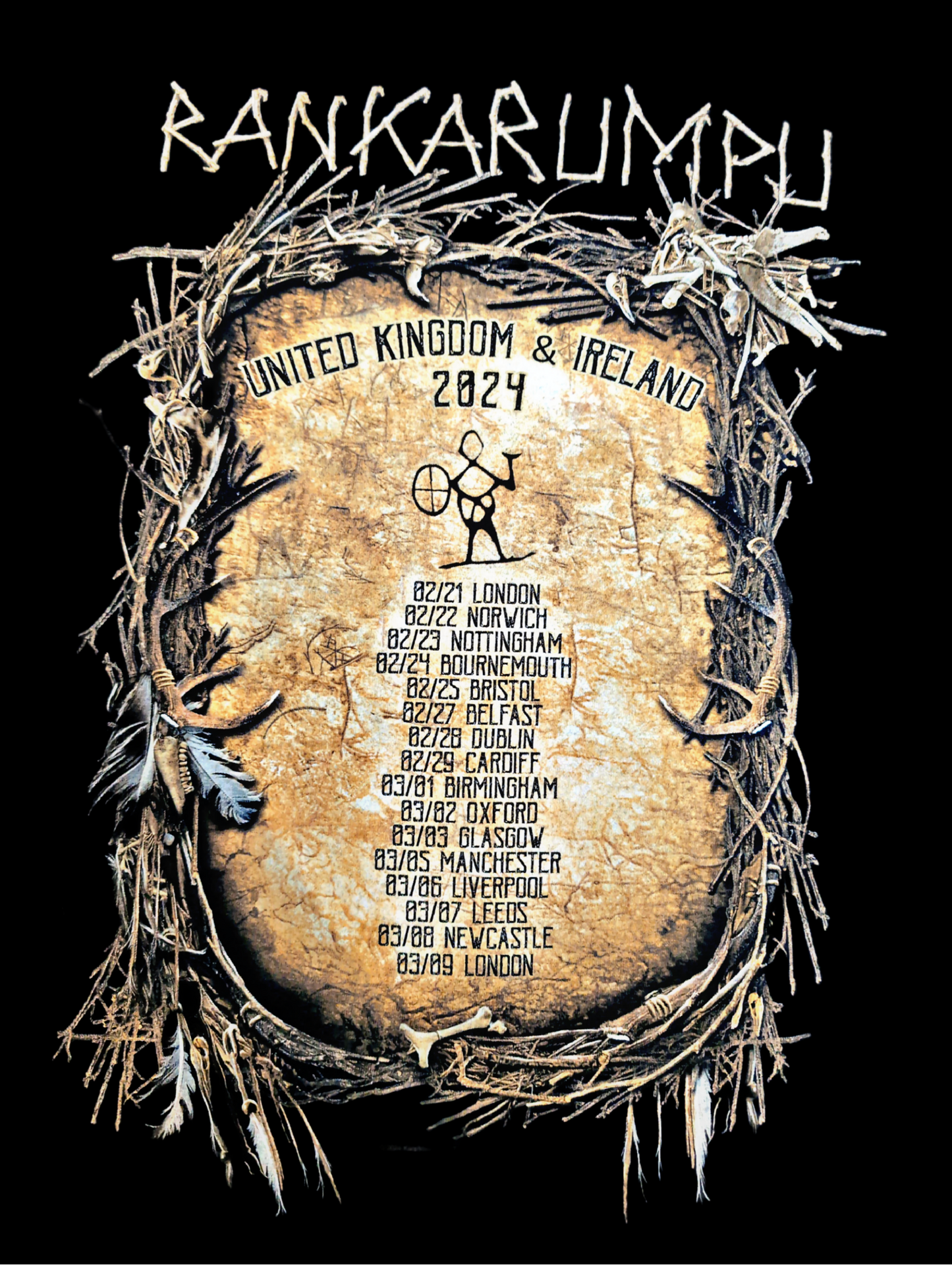 Korpiklaani - Tour Bandshirt - Rankarumpu