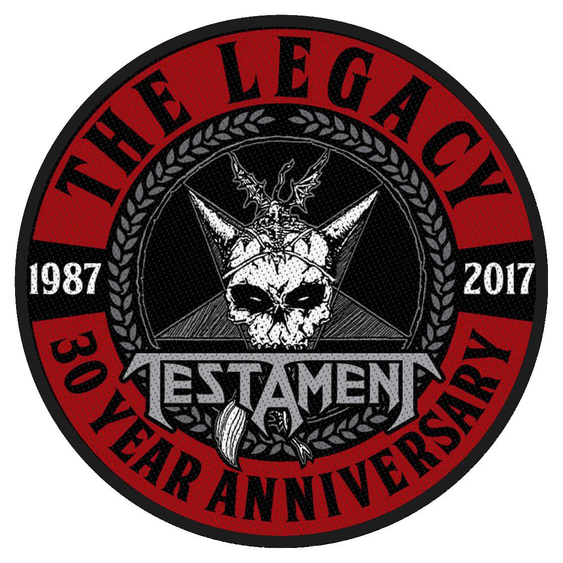 Testament - 30 Years Anniversary - Aufnäher- SP2901