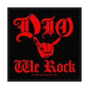 DIO - We Rock - Aufnäher - SP3307