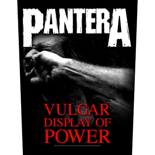 PANTERA - VULGAR DISPLAY OF POWER - Backpatch - BP985