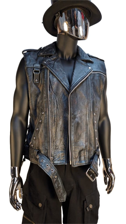 Steampunk Lederweste - NEU-