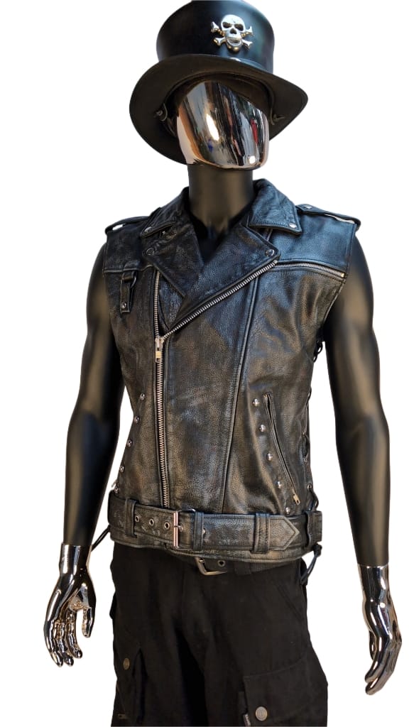 Steampunk Lederweste - NEU-