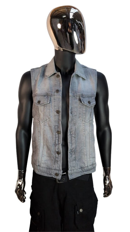 Slim Fit Kutte Hellgrau