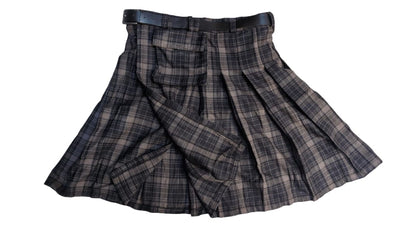 Kilt Braun/Schwarz