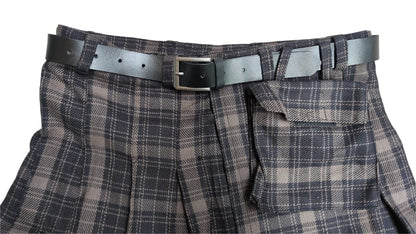 Kilt Braun/Schwarz