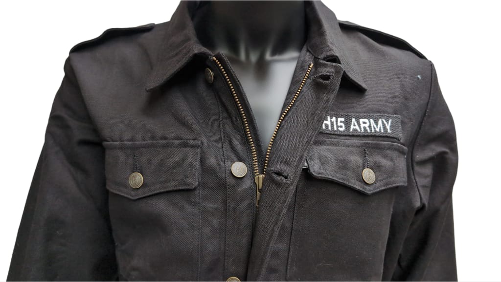 Army Jacke schwarz