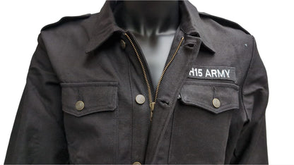 Army Jacke schwarz