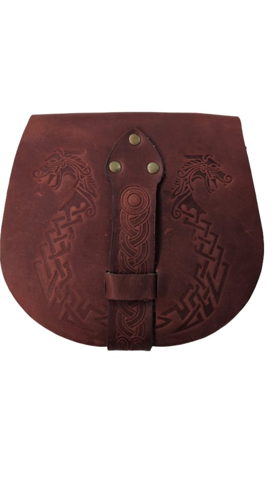 Gürteltasche Viking Rot/Braun
