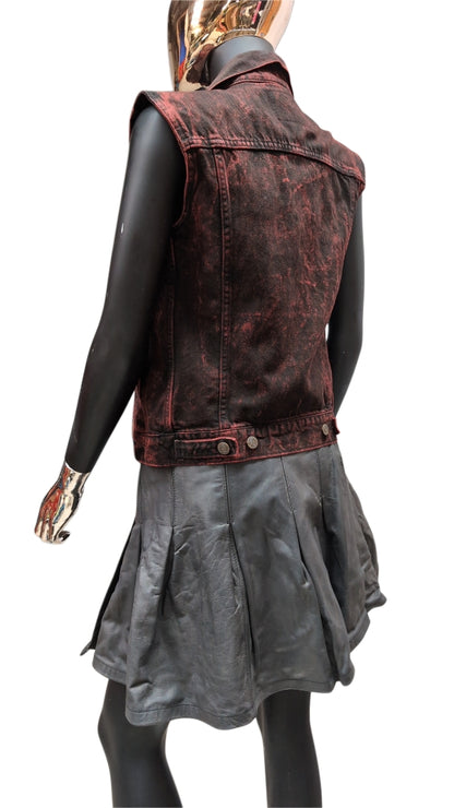 Ladies Kutte rot schwarz -NEU-