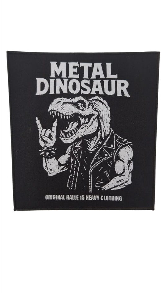 Kids Backpatch Metal Dino