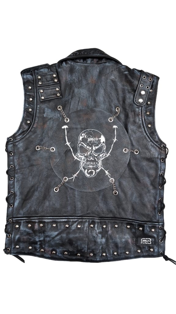 Steampunk Lederweste - NEU-