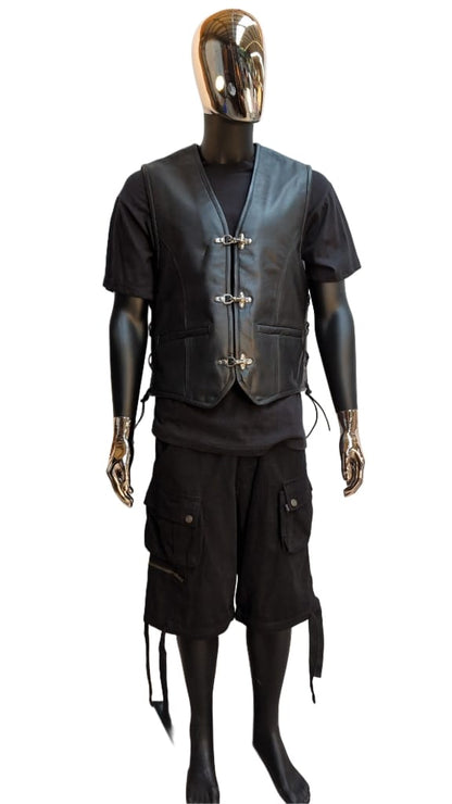 Lederkutte 3 Schnallen