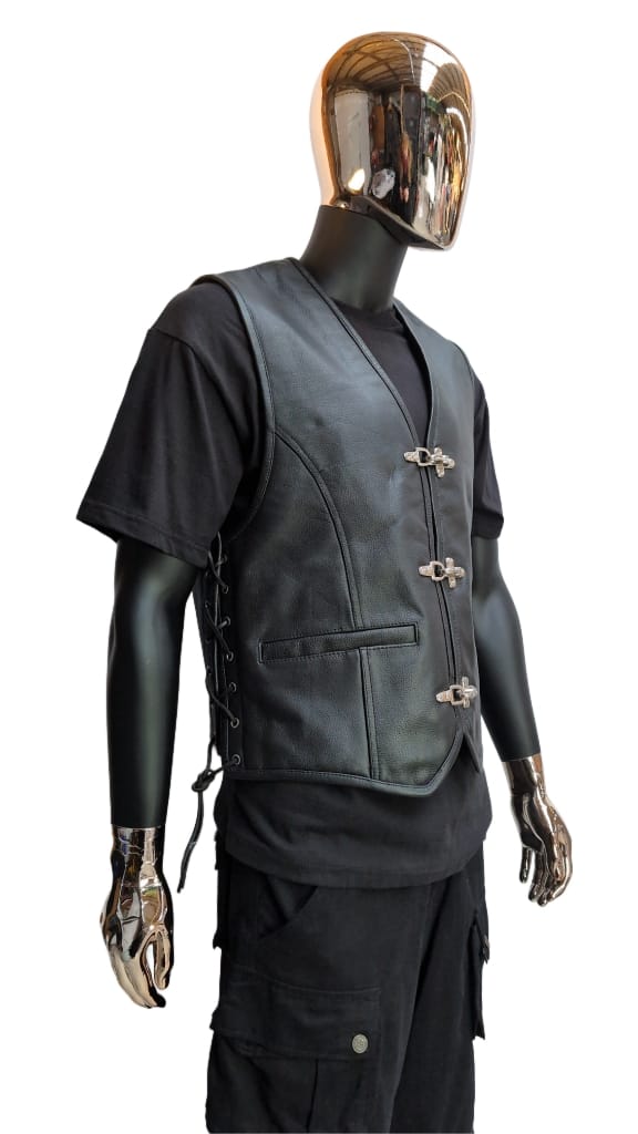 Lederkutte 3 Schnallen