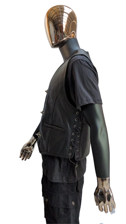 Lederkutte 3 Schnallen