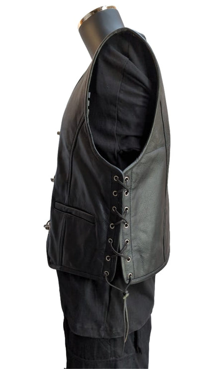 Lederkutte 3 Schnallen