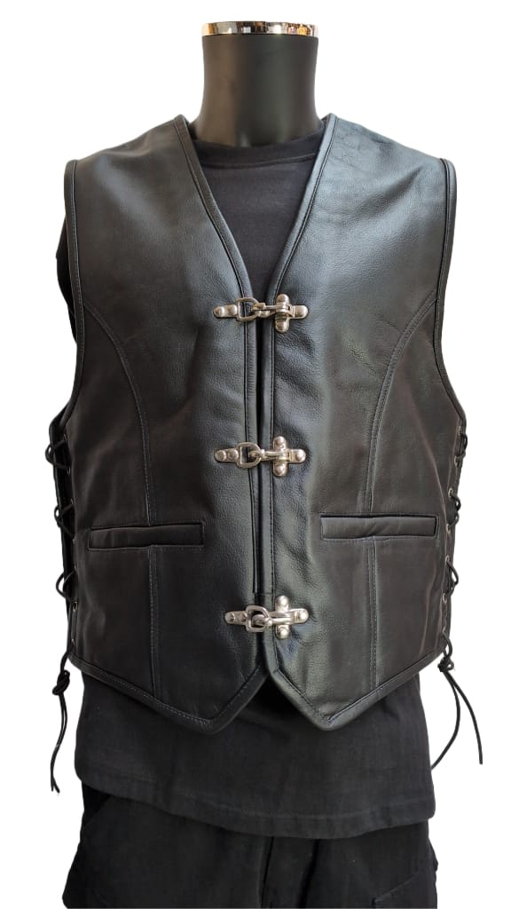 Lederkutte 3 Schnallen