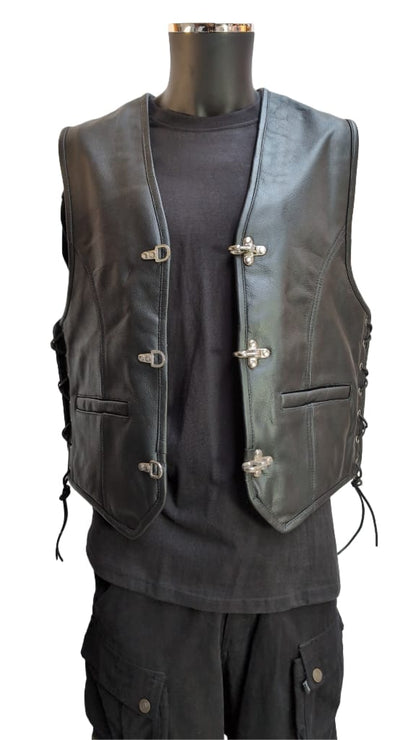 Lederkutte 3 Schnallen