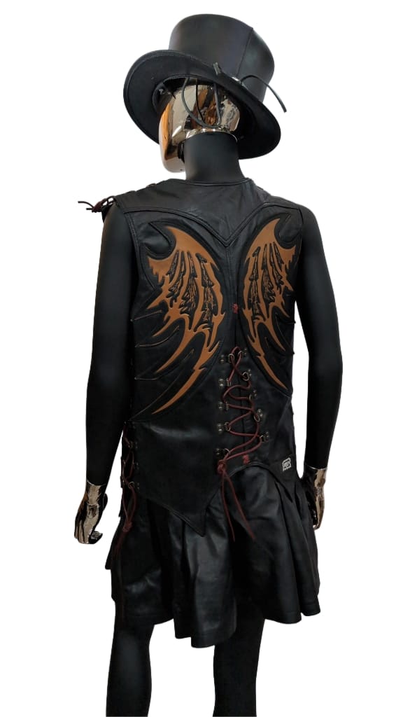 Demon Wings Lederweste