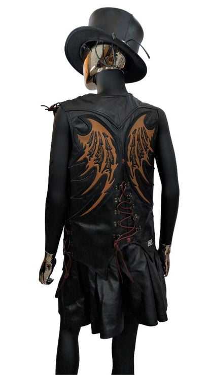 Demon Wings Lederweste