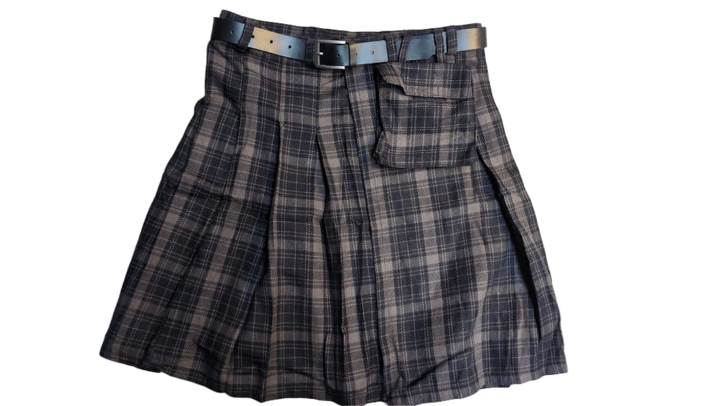 Kilt Braun/Schwarz