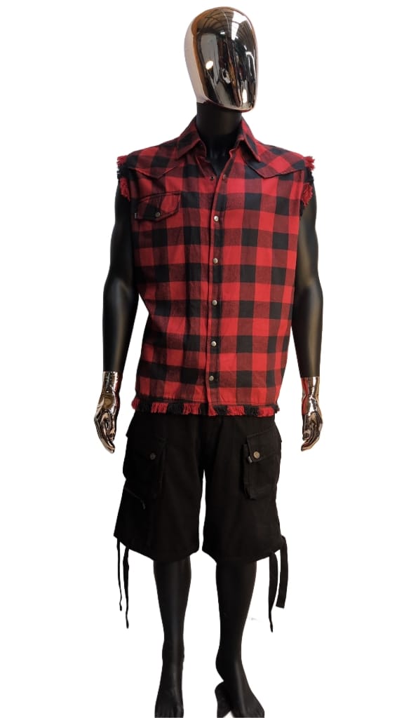 Karo Hemdkutte - rot