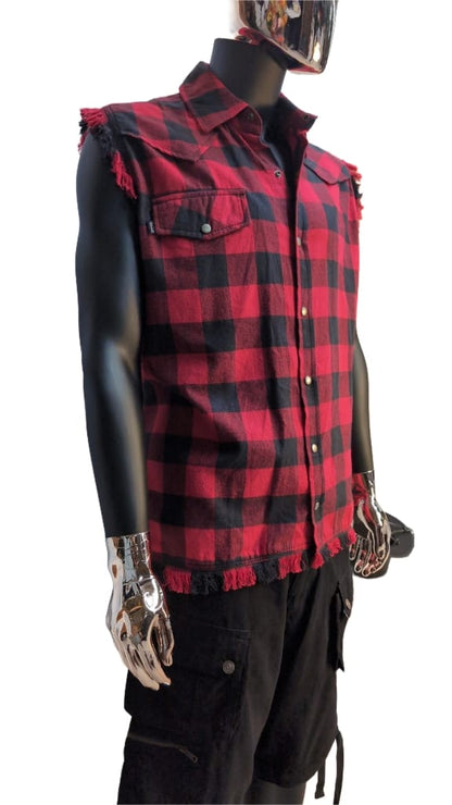 Karo Hemdkutte - rot