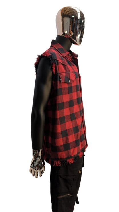 Karo Hemdkutte - rot