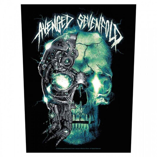 Avenged Sevenfold - Mechanical Skull - Backpatch - BP1141
