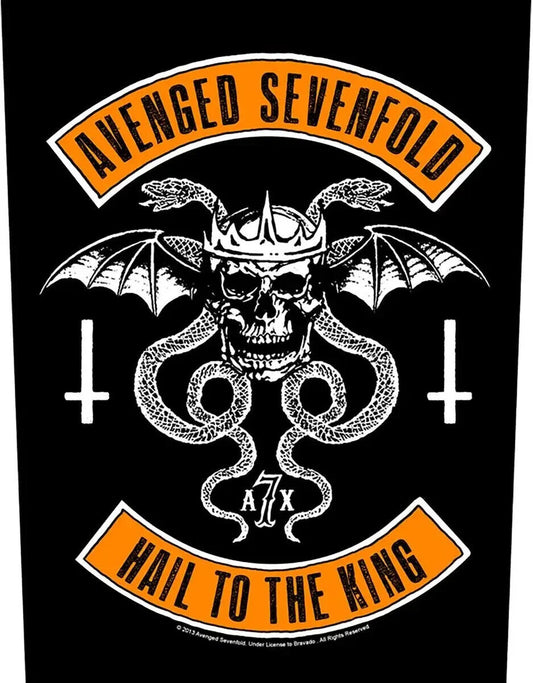 Avenged Sevenfold - Hail to the King - Backpatch BP1001