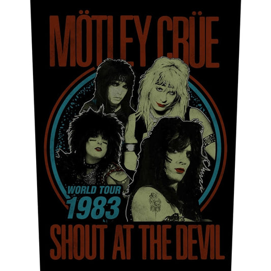 Motley Crue - Shout at the Devil - Backpatch - BP1113